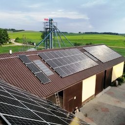 Instalacja z Era PV w miejscowości Kiliany koło Olecka w województwie warmińsko-mazurskim. Moc 39,6 kWp