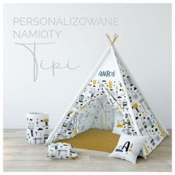 Namiot TIPI z personalizacją