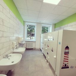 Przedszkole łazienka dla maluszków 
