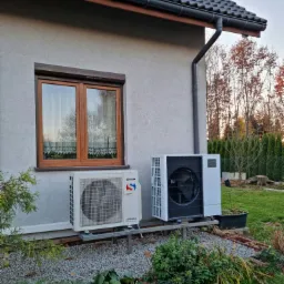 Pompa ciepła , może klimatyzacja , a tutaj w duecie.