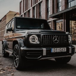 Mercedes G63 - sesja dla wypożyczalni samochodów sportowych.