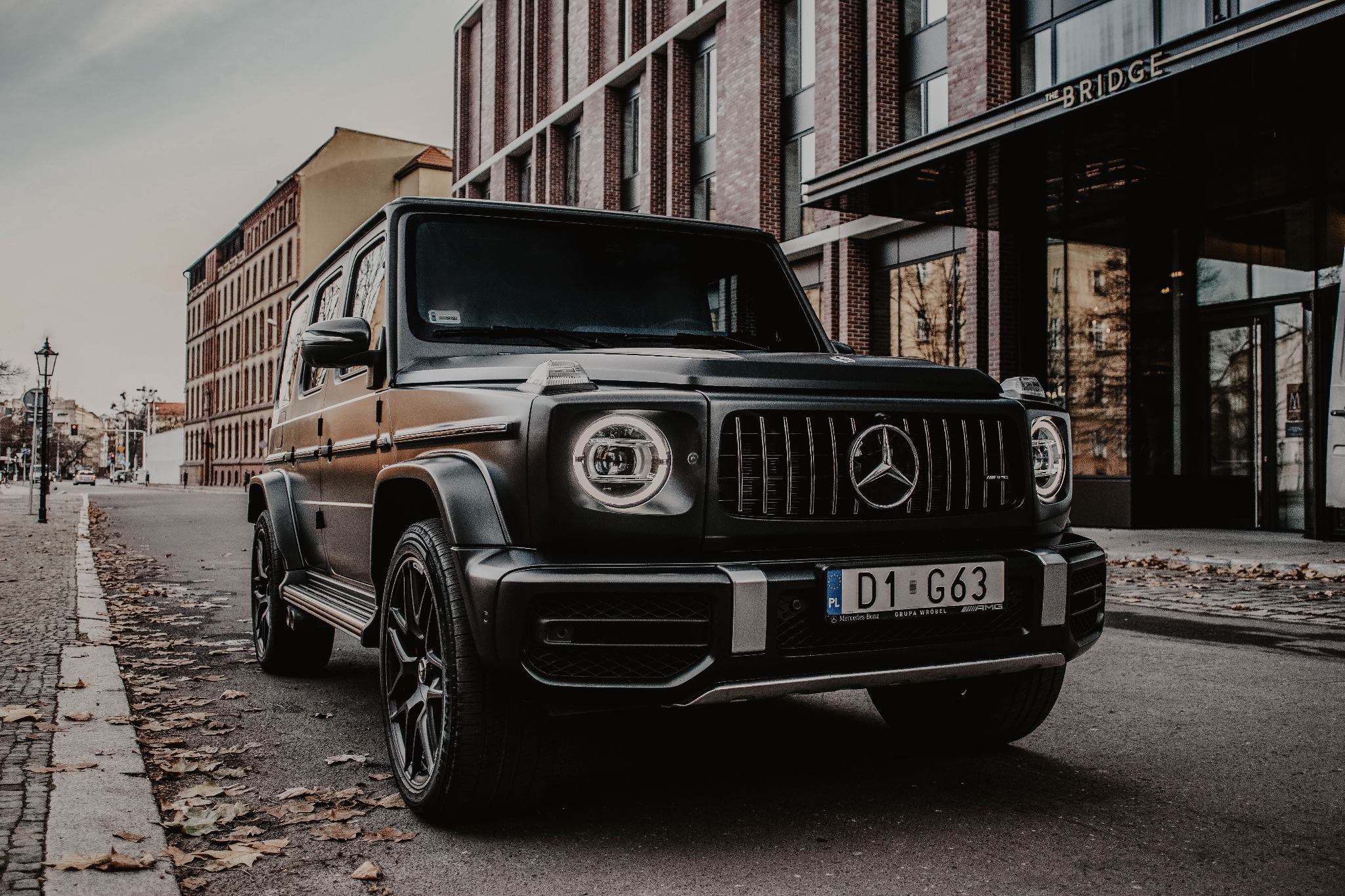 Mercedes G63 - sesja dla wypożyczalni samochodów sportowych.