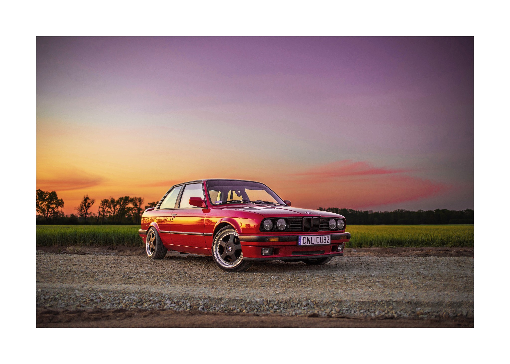 Sesja indywidualna BMW E30 coupe.