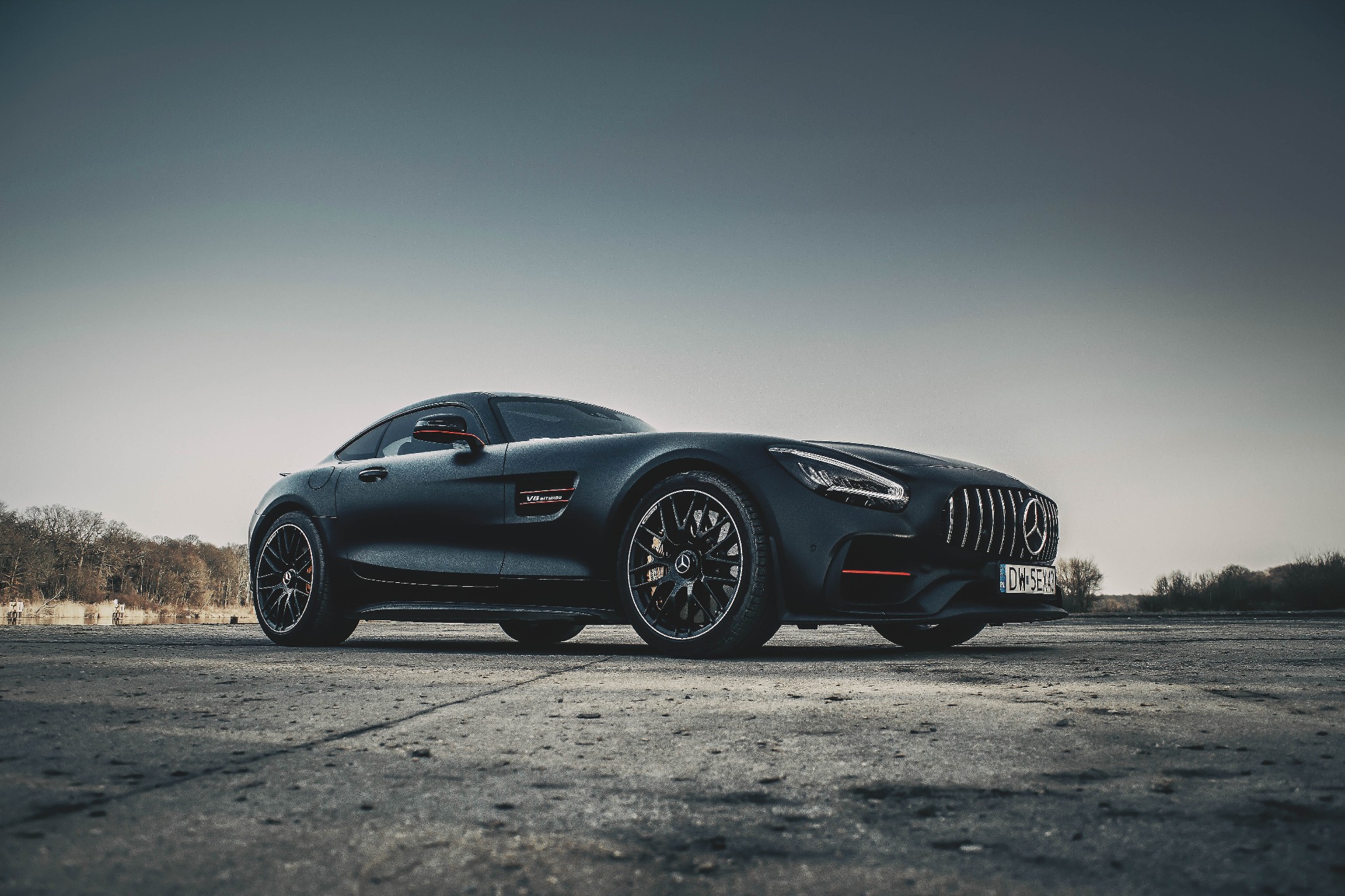 Mercedes GTS 2020 - sesja dla wypożyczalni samochodów sportowych.