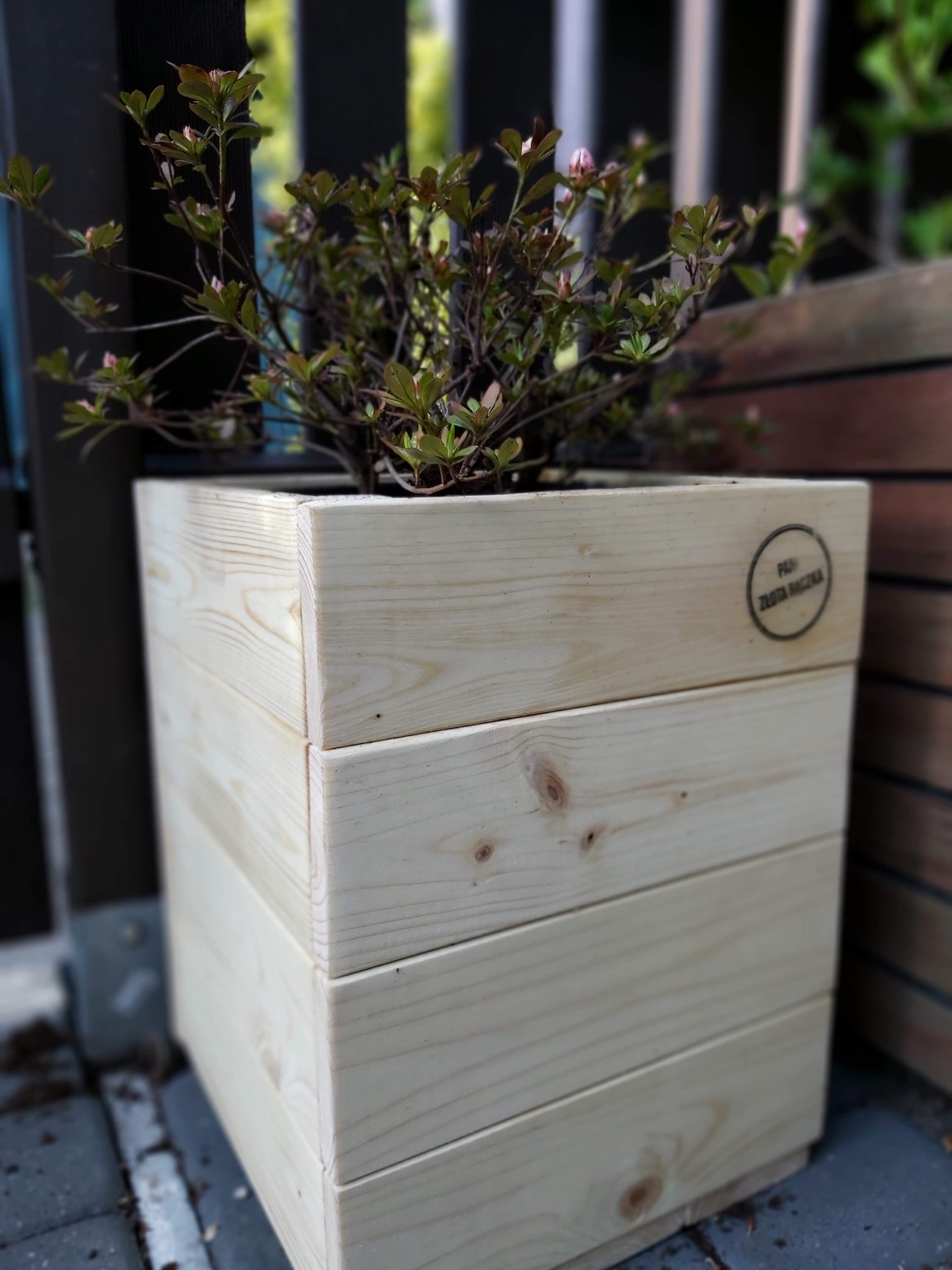 donice z drewna świerkowego na wymiar