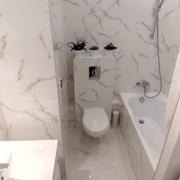 Interwald - mała przestrzeń w łazience? nie szkodzi - wszystko się zmieściło (nawet pralka!)