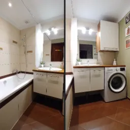 fajne rozwiązanie 2w1 wanna + prysznic, dzięki czemu mamy zawsze wyb&oacute;r!