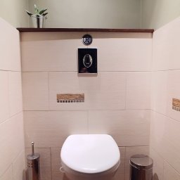 Interwald - Gres z elementem metalowej mozaiki i naturalnego kamienia, kolory ziemi - kojące wnętrze pod każdym względem! ;)