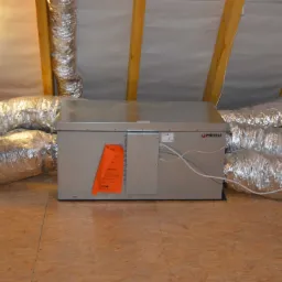 Montaż rekuperacji w domu jednorodzinnym w Dąbr&oacute;wce Wielkiej (gm. Dywity)