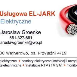 Firma Usługowa EL-JARK Jarosław Groenke Usługi Elektryczne - Montaż Alarmów 84-200 Wejherowo