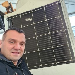 ADT Dariusz Tomczyk - Montaż używanej pompy ciepła 35KW na zlecenie klienta