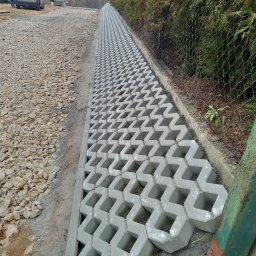 Mury oporowe Tokarnia 2