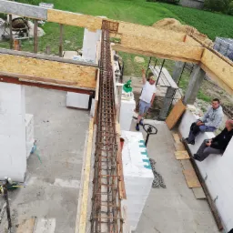 Strop w czasie realizacji