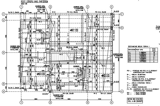 Zamiana stropu monolitycznego na Teriva I