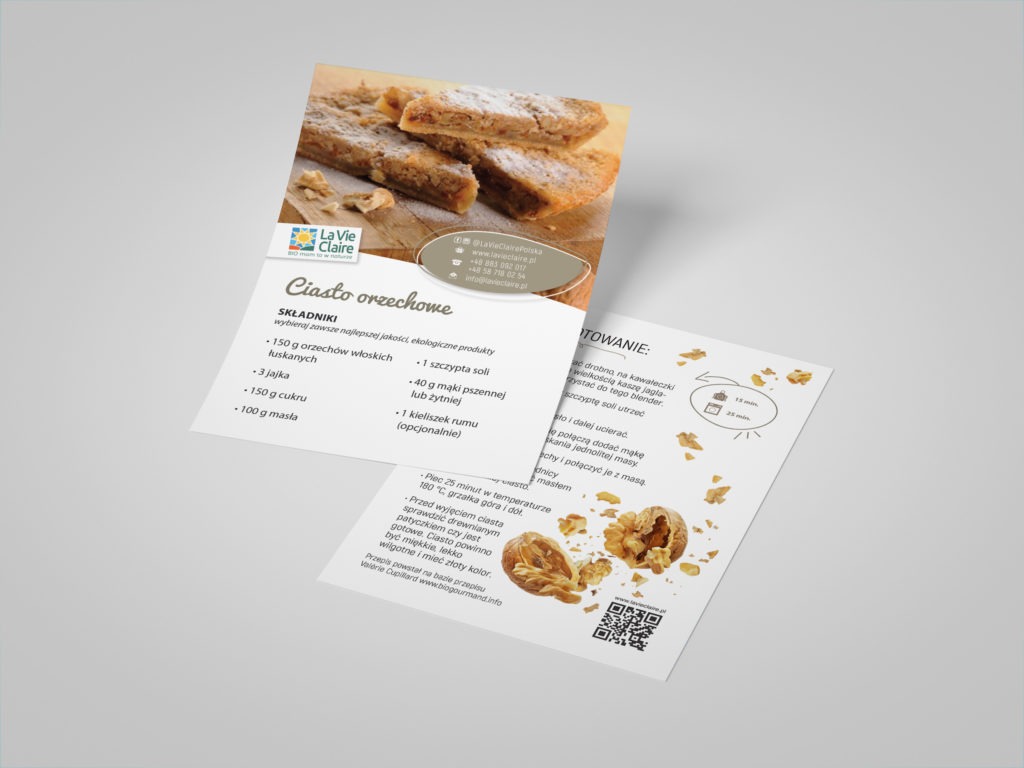 Materiały promocyjne dla sklepów z branży eko.