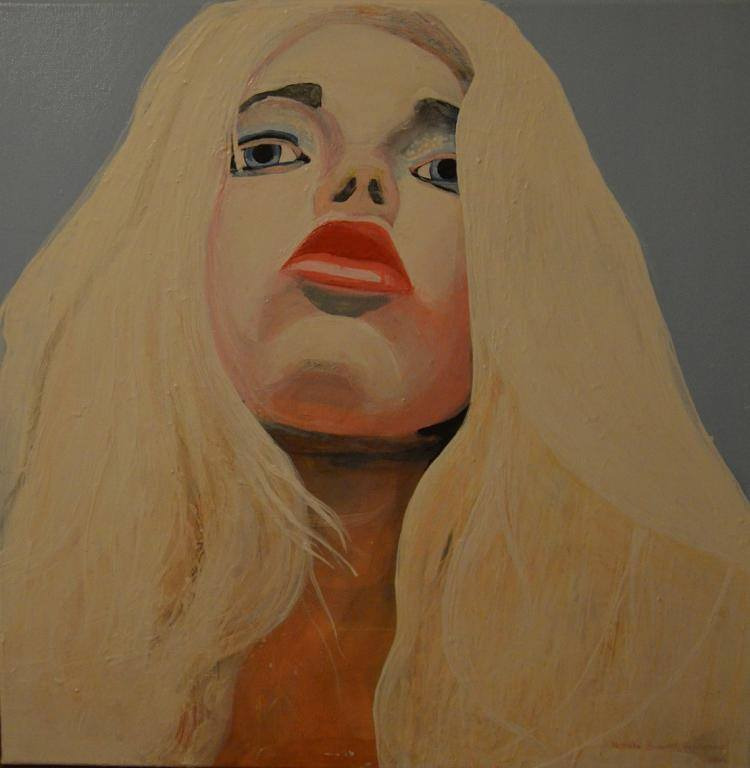 Autoportret Format :60/60cm Technika Własna/współczesna Cena:450zł