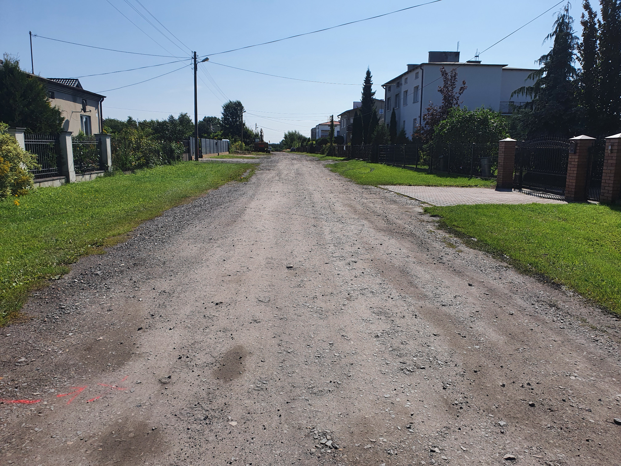 wykonanie ulicy z kostki