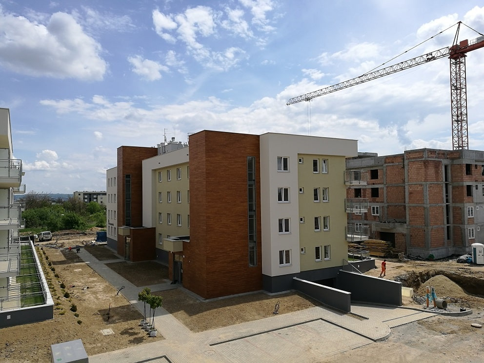 ul. Solidarności Osiedle Zawiszy - Niska Zabudowa