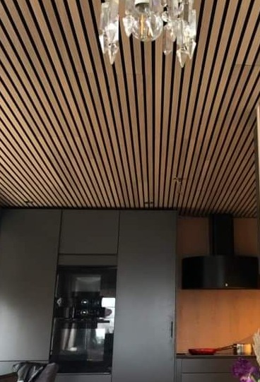 Sufit systemowy plus kuchnia