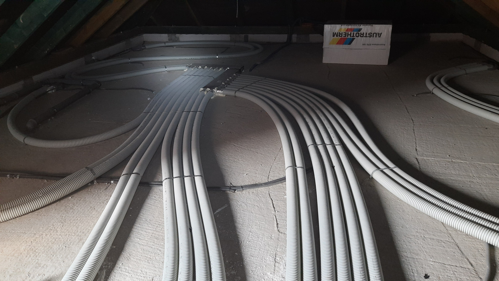 Instalacja na poddaszu