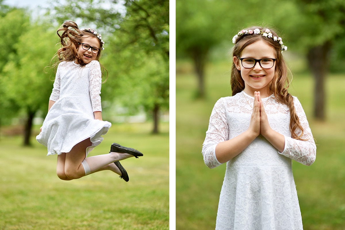 Fotografia okolicznościowa - sesja komunijna