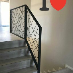 Balustrada wewnętrzna.