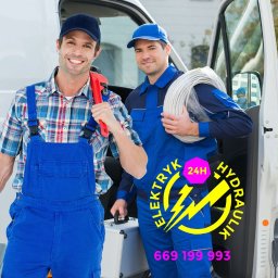 HYDRAULIK Katowice ELEKTRYK 24H Pogotowie Hydrauliczne Elektryczne 24/7 Awarie usterki usuwanie pomoc serwis naprawa.