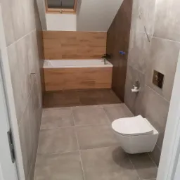 Kompleksowe wykończenie łazienki.