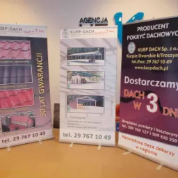 Rollupy, bannery reklamowe Ostrołęka