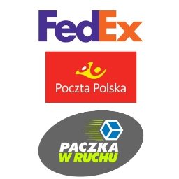 FedEx
Poczta Polska
Paczka w Ruchu