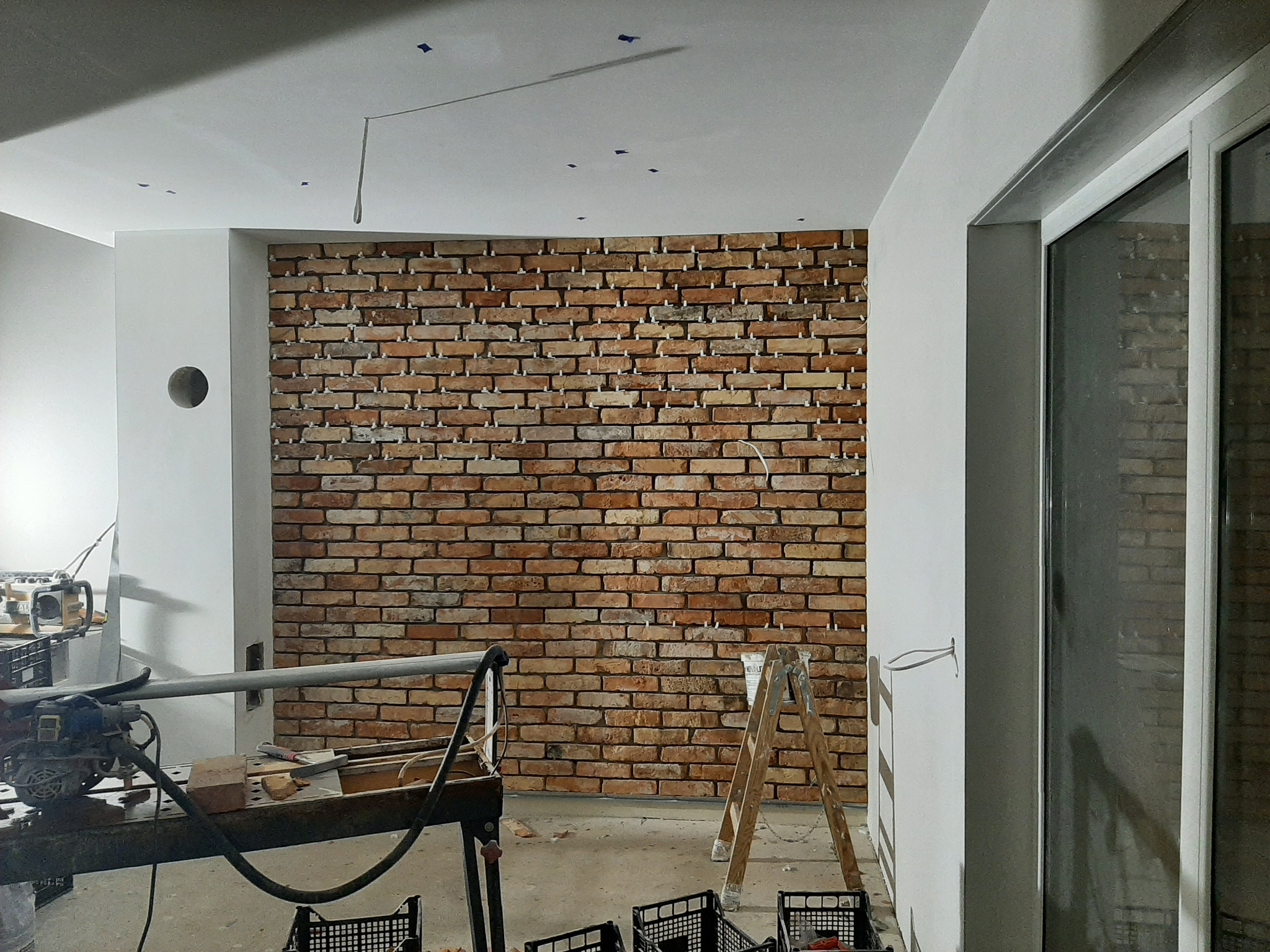 Cięte Płytki z Starej cegły