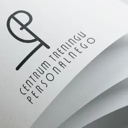 Wizualizacja logotypu „Centrum Treningu Personalnego”