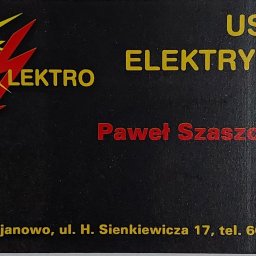 USŁUGI ELEKTRYCZNE - ELEKTRO-VOLT PAWEŁ SZASZCZAK - Wykonanie Instalacji Elektrycznych Rawicz