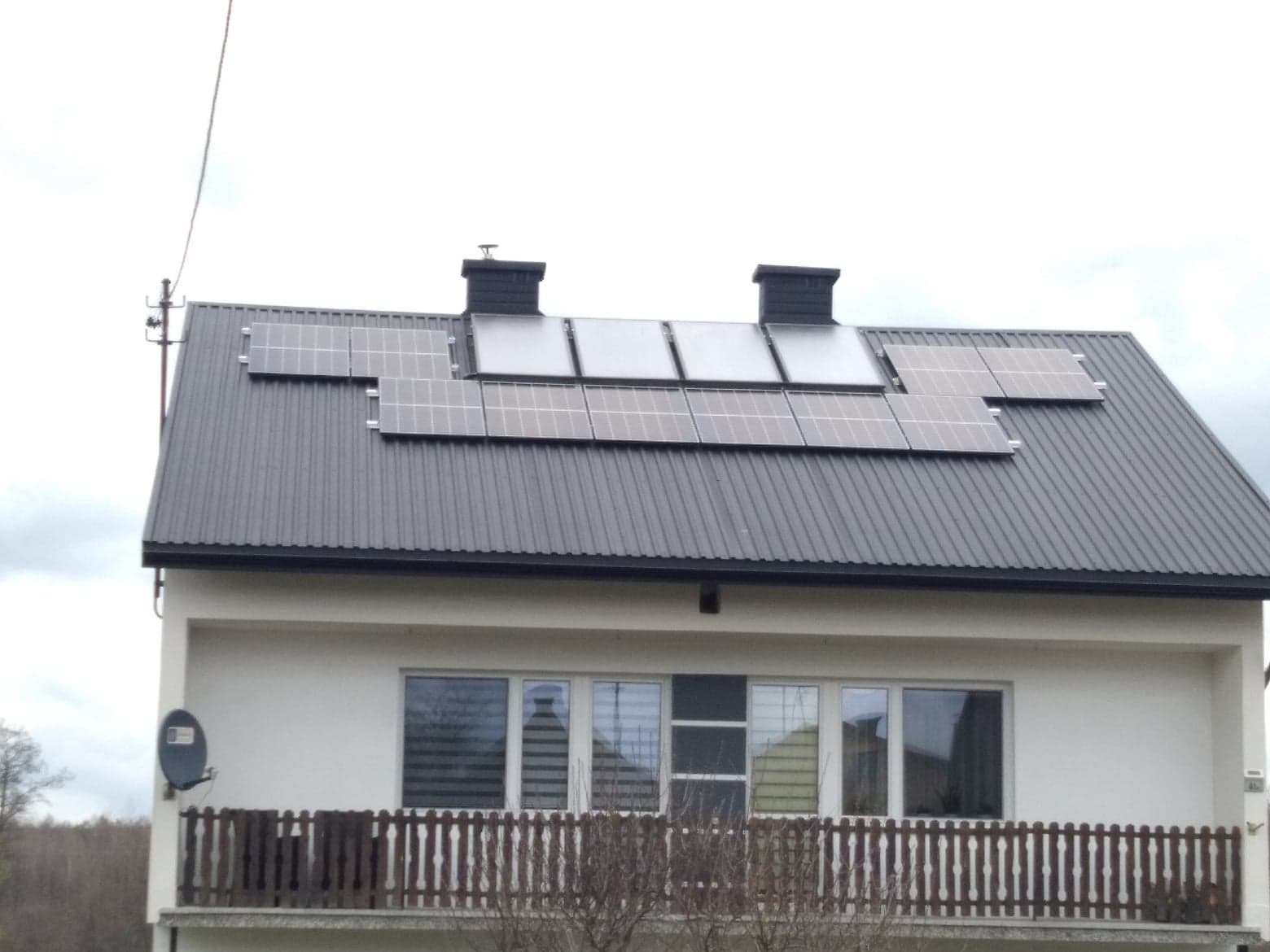 Panele Longi 370, Inwerter Sofar Solar , Moc Zainstalowana 3,7 Kw