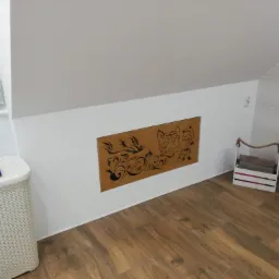 Zabudowa grzejnika wlasno ręcznie robiona