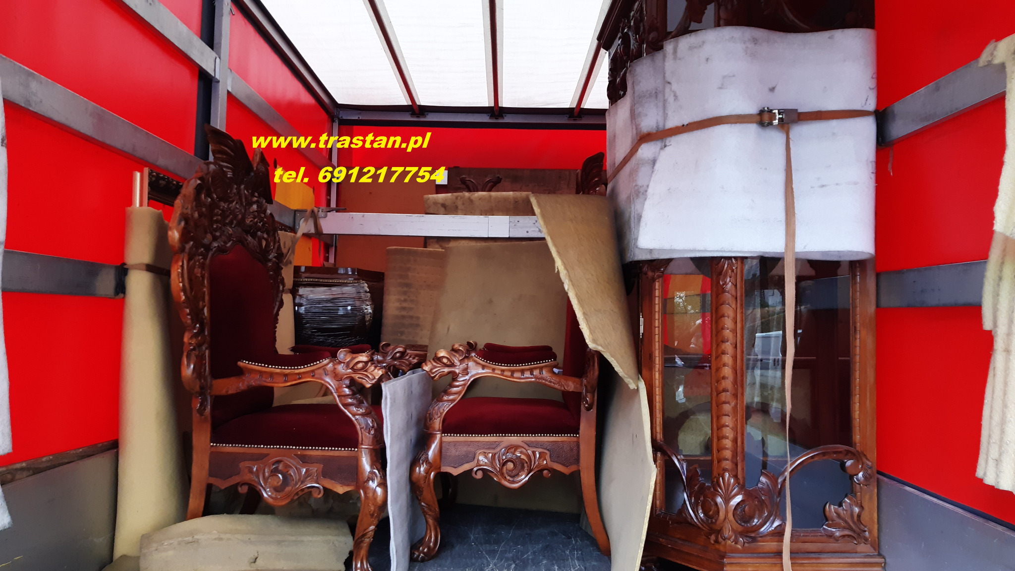 Transport Antyków Trastan Włocławek Polska