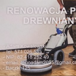 RENOWACJA PODŁÓG DREWNIANYCH ADAM KOWALEWSKI - Rewelacyjne Schody Drewniane Węgrów