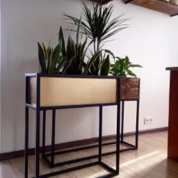 Kwietniki domowe i ogrodowe, wykonane z solidnych materiałów.