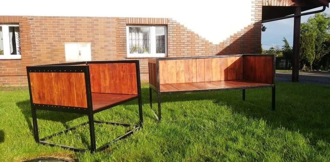 Komplet wypoczynkowy do ogrodu