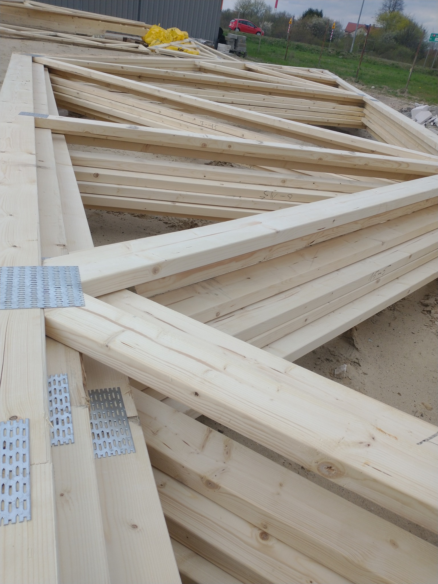 Wiązary na dom szkieletowy