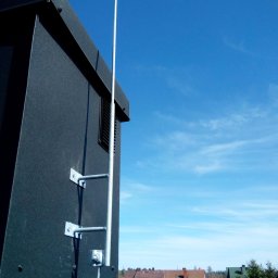 MGTECH - instalacja odgromowa ( maszt kominowy)
