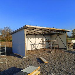 Witam metalowa , wykończona płyta warstwowa.