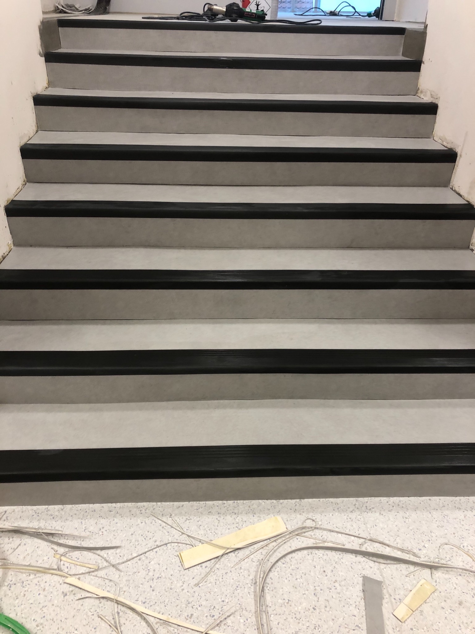 Schody wykładzina pcv