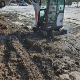 Pracujemy nawet w warunkach zimowych