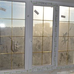 Mycie okien po remoncie