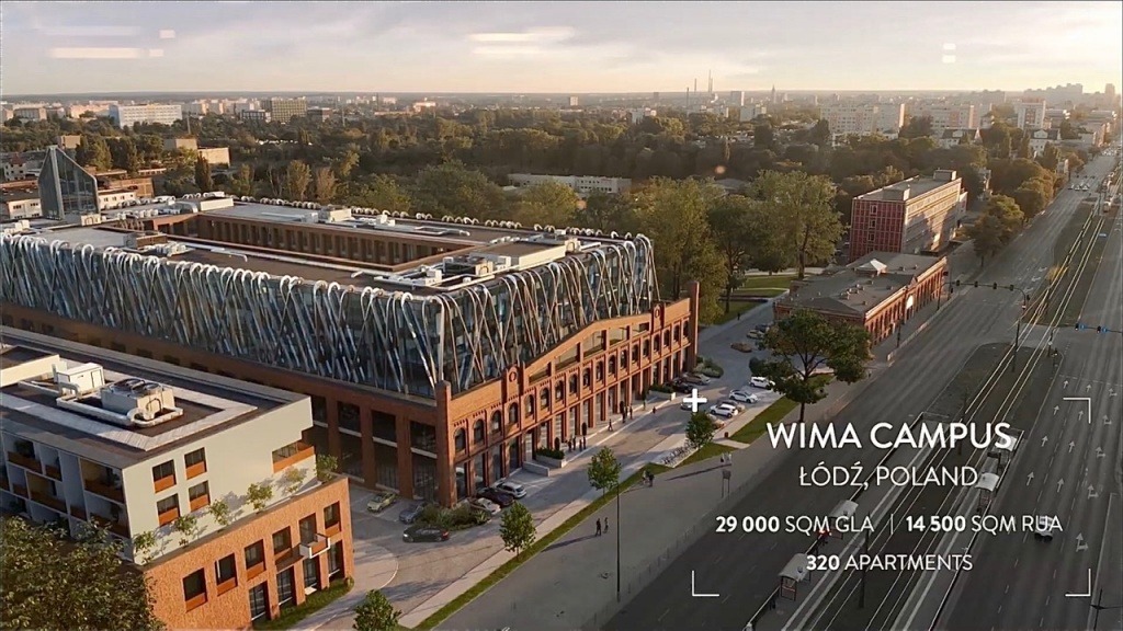 Projekt przebudowy Widzewskiej Manufaktury przy współpracy z Cavatina Holding