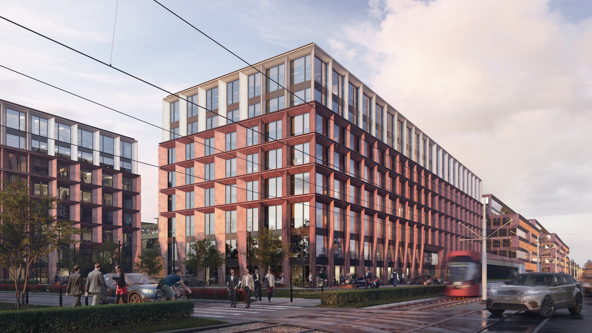 Budynek biurowy w Gdańsku przy współpracy z Cavatina Holding