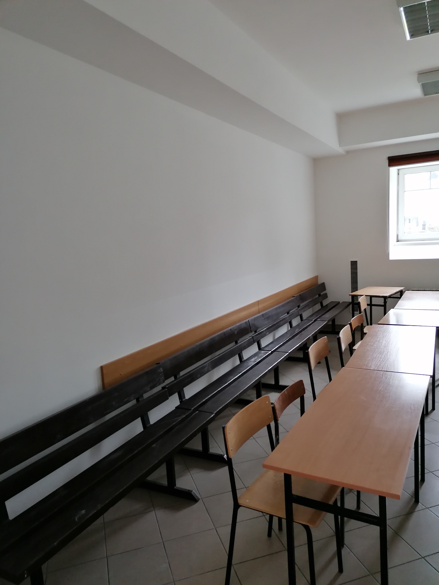 Odmalowana przeze mnie sala wykładowa