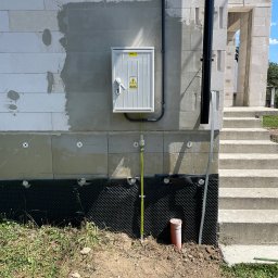 LDR Electrical Dariusz Karaś - Przeniesienie licznika jednofazowego ze starego budynku na nowy budynek oraz przygotowanie pod przyłącz truj fazowy