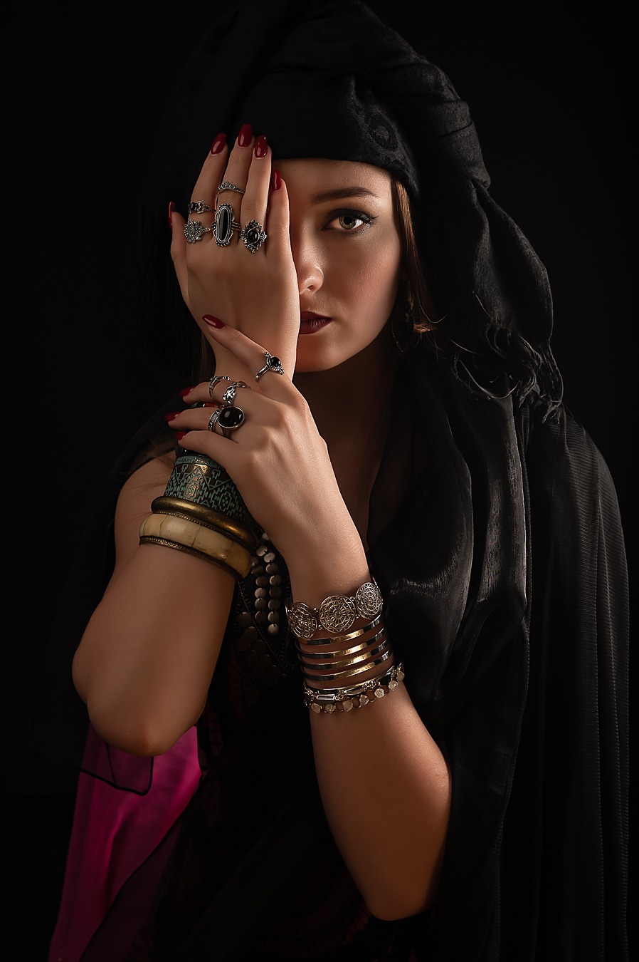 Sesja portretowa stylizowana. Modelka: Ewa K.